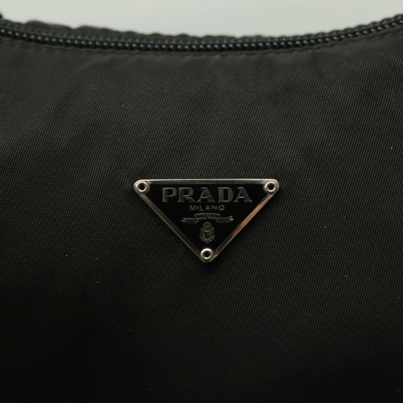 【日本直送】PRADA 手提包 尼龍 黑色 銀色 正品 138533-17