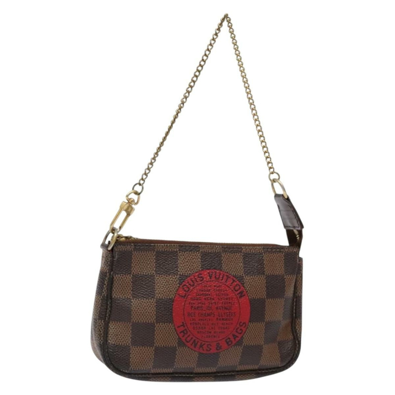 【日本直送】路易威登 Damier Ebene T&B 迷你手拿包配件 N58011 LV 正品 137225-0
