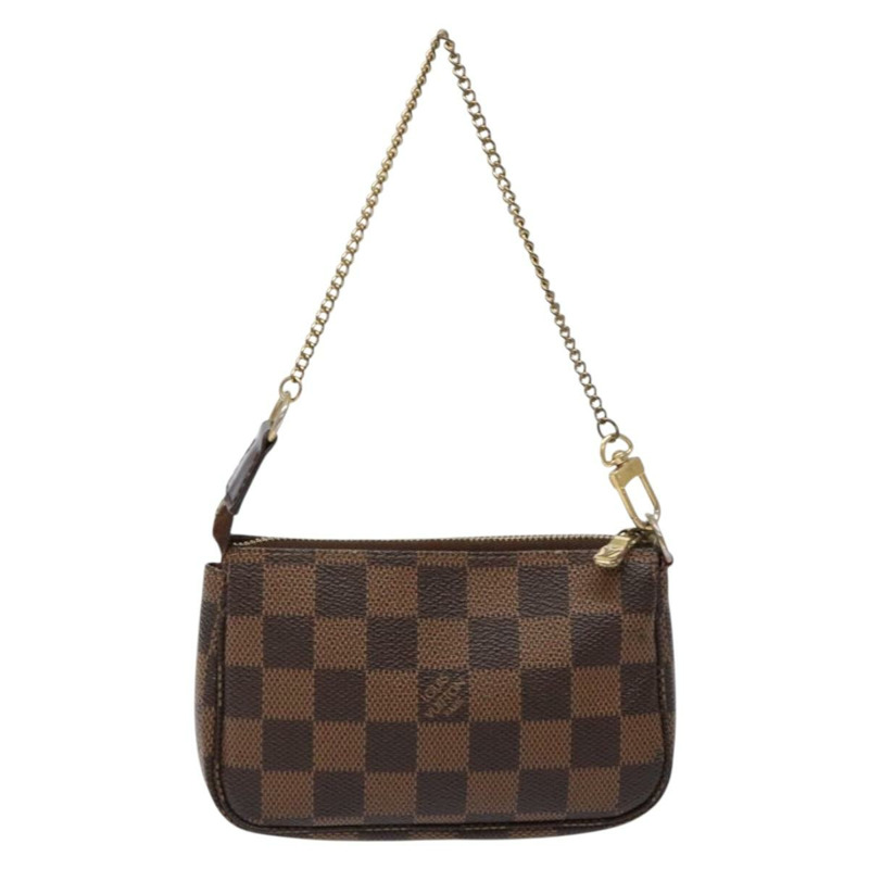 【日本直送】路易威登 Damier Ebene T&B 迷你手拿包配件 N58011 LV 正品 137225-1