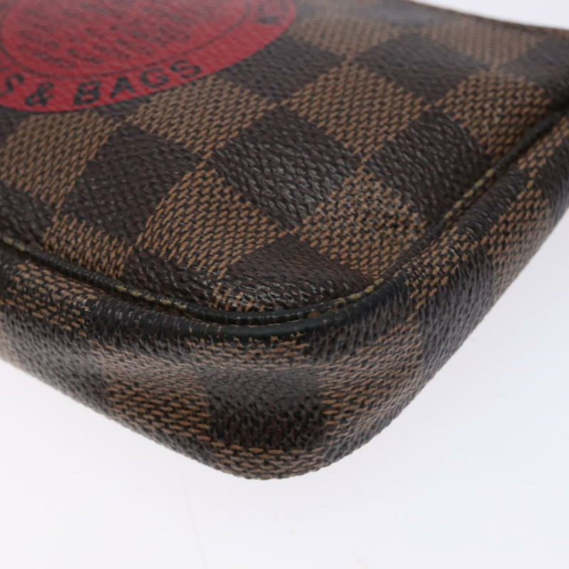 【日本直送】路易威登 Damier Ebene T&B 迷你手拿包配件 N58011 LV 正品 137225-13