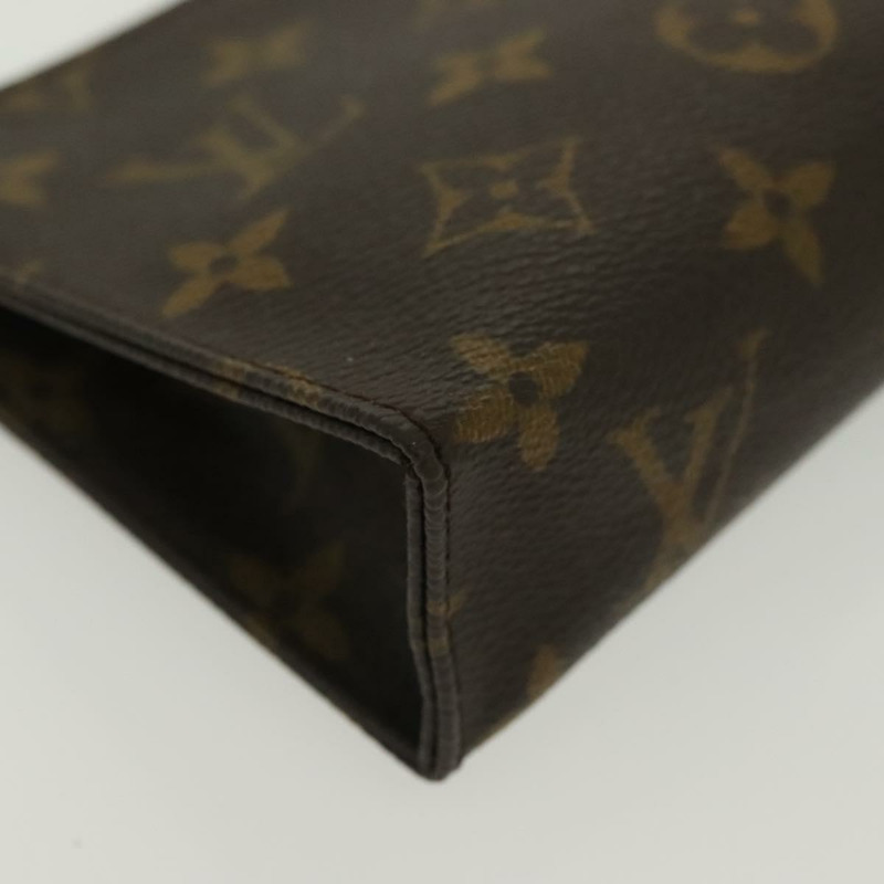 【日本直送】路易威登 Monogram Poche Toilette 15 手拿包 M47546 LV 授權 138160-6