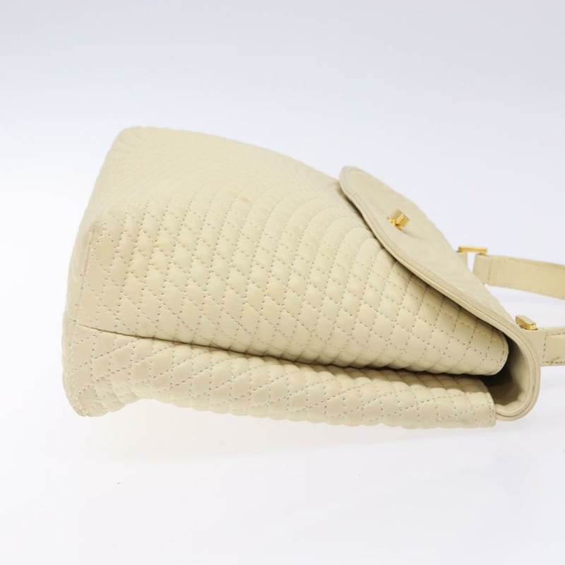 【日本直送】BALLY 手提包 皮革 象牙色 金色 正品 138341-2