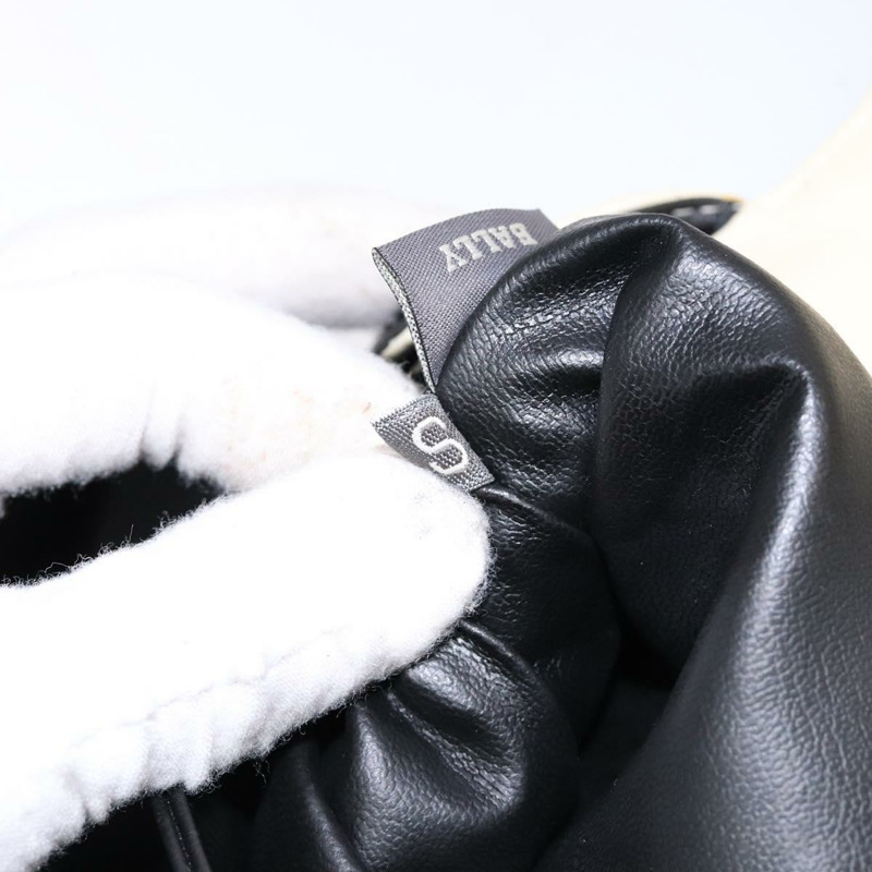 【日本直送】BALLY 手提包 皮革 象牙色 金色 正品 138341-11
