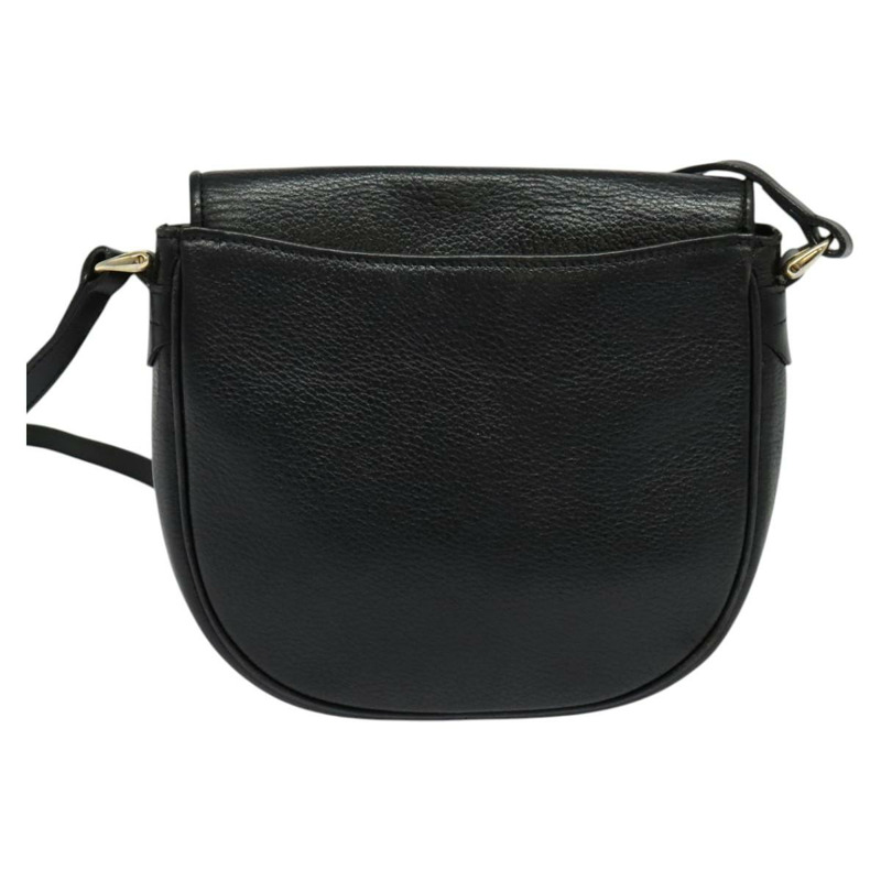 【日本直送】Burberrys 肩背包 皮革 黑金 正品 138243-1
