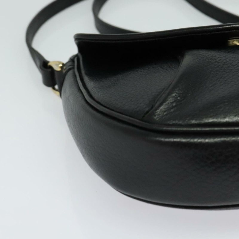 【日本直送】Burberrys 肩背包 皮革 黑金 正品 138243-8