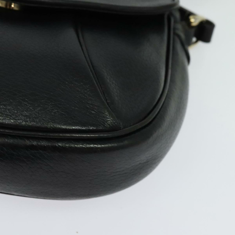【日本直送】Burberrys 肩背包 皮革 黑金 正品 138243-13