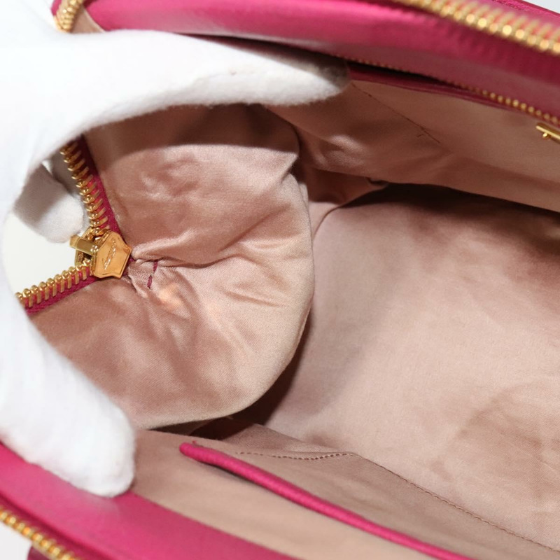 【日本直送】Miu Miu 手提包 皮革 兩用 粉金配色 正品 138545-20