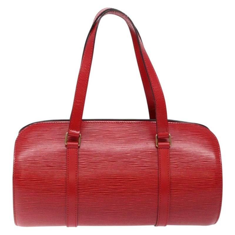 【日本直送】路易威登 Epi Soufflot 手提包紅色 M52227 LV 正品 139322-1