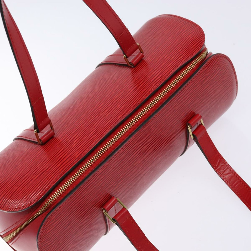 【日本直送】路易威登 Epi Soufflot 手提包紅色 M52227 LV 正品 139322-5