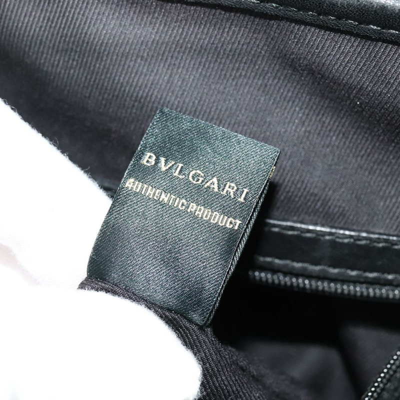 【日本直送】寶格麗托特包皮革黑金色正品 137590-22