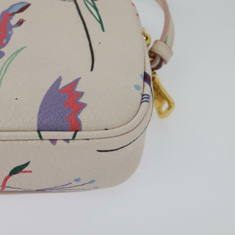 【日本直送】Miu Miu 手提包 皮革 粉紅金 正品 138542-15