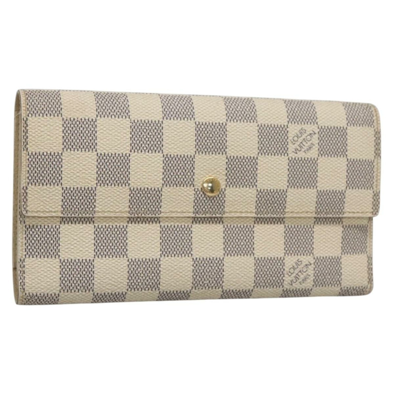 【日本直送】路易威登 Damier Azur Portefeuille 國際皮夾 N61732 正品 139200-0