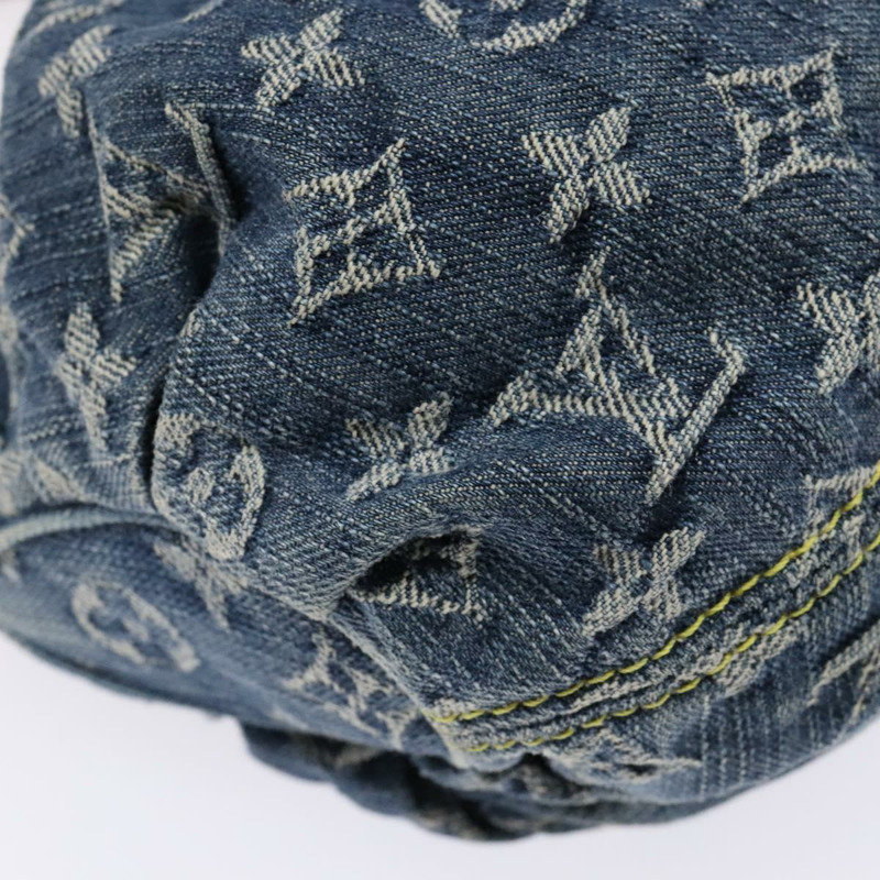 【日本直送】路易威登 Monogram 牛仔布 Preity 手提包 藍色 M95020 LV 授權 139198-13