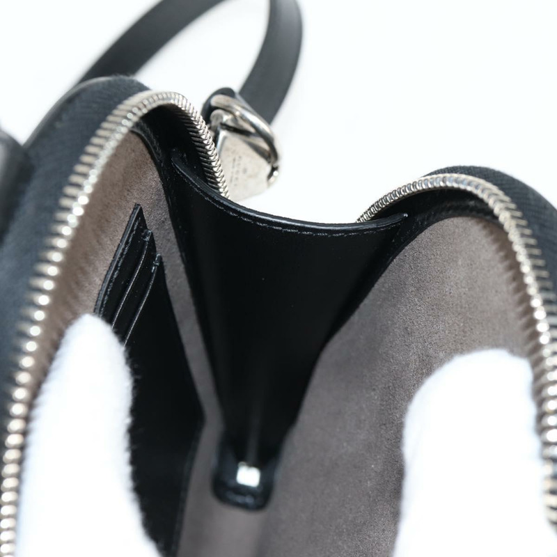 【日本直送】GUCCI GG Supreme 單肩包 PVC 黑色銀色 724357 正品 138571M-19