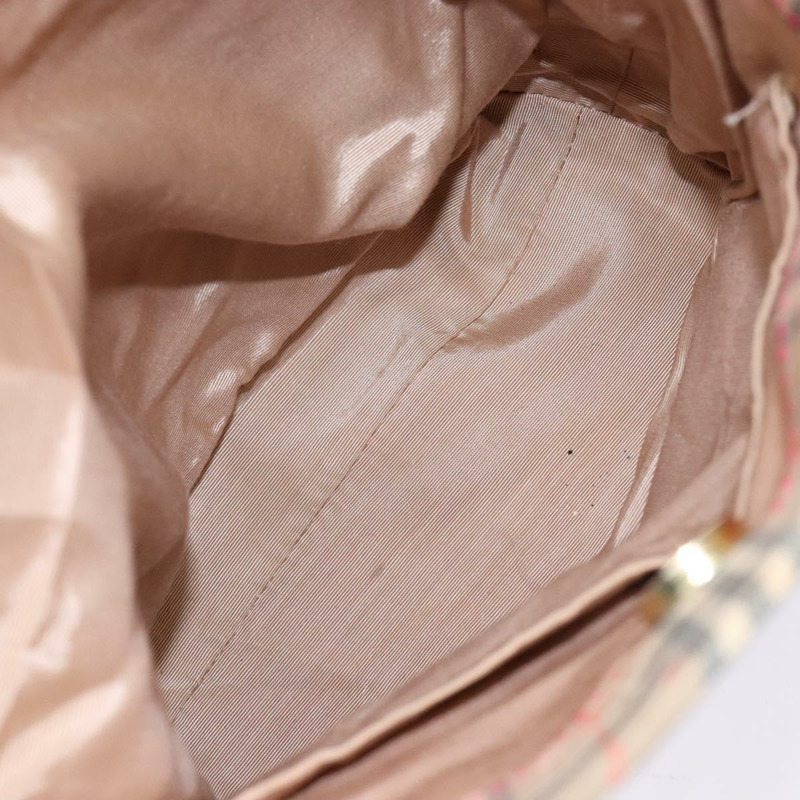 【日本直送】BURBERRY Nova 格紋手提包帆布米色金色正品 138832-10