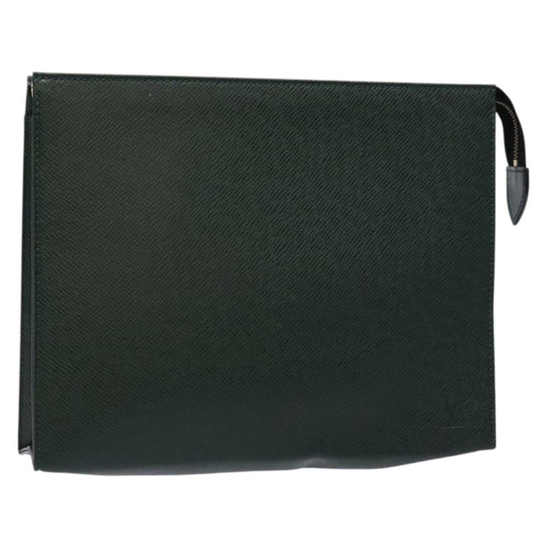【日本直送】LOUIS VUITTON Taiga Poche Toilette 26 小袋 Epicea LV 授權 yk19145-0