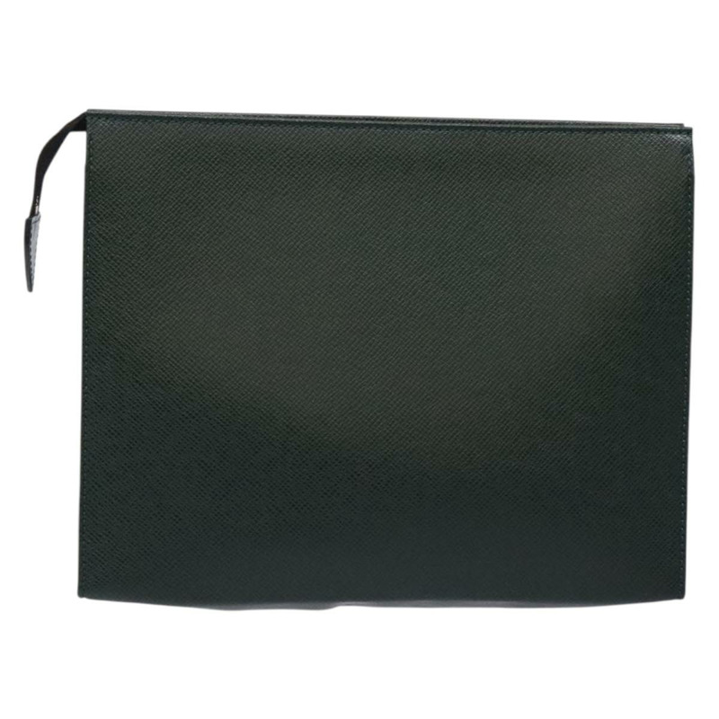 【日本直送】LOUIS VUITTON Taiga Poche Toilette 26 小袋 Epicea LV 授權 yk19145-1