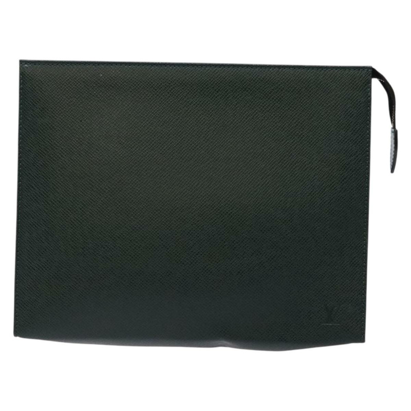【日本直送】LOUIS VUITTON Taiga Poche Toilette 26 小袋 Epicea LV 授權 yk19145-12