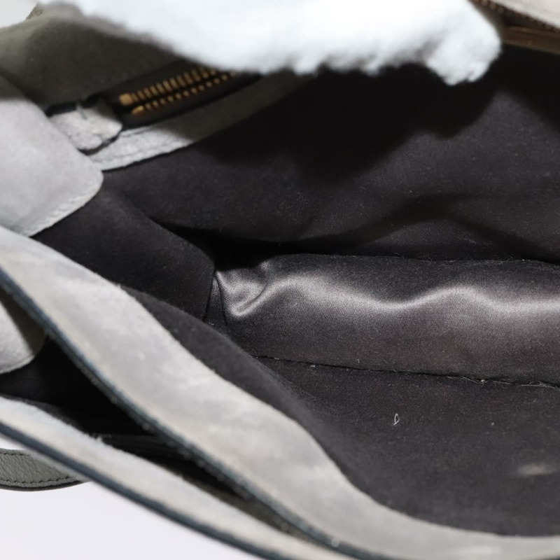 【日本直送】Miu Miu 手提包 皮革 2 向 灰金色 正品 yk19199V-23