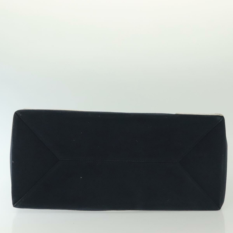 【日本直送】香奈兒 Choco Bar 系列鏈條手提包 帆布海軍藍銀色 CC 正品 138802-4