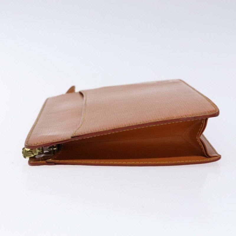 【日本直送】路易威登 Epi Pochette Homme 包棕色 Zipangu 金色 M52528 LV 授權 138621-3