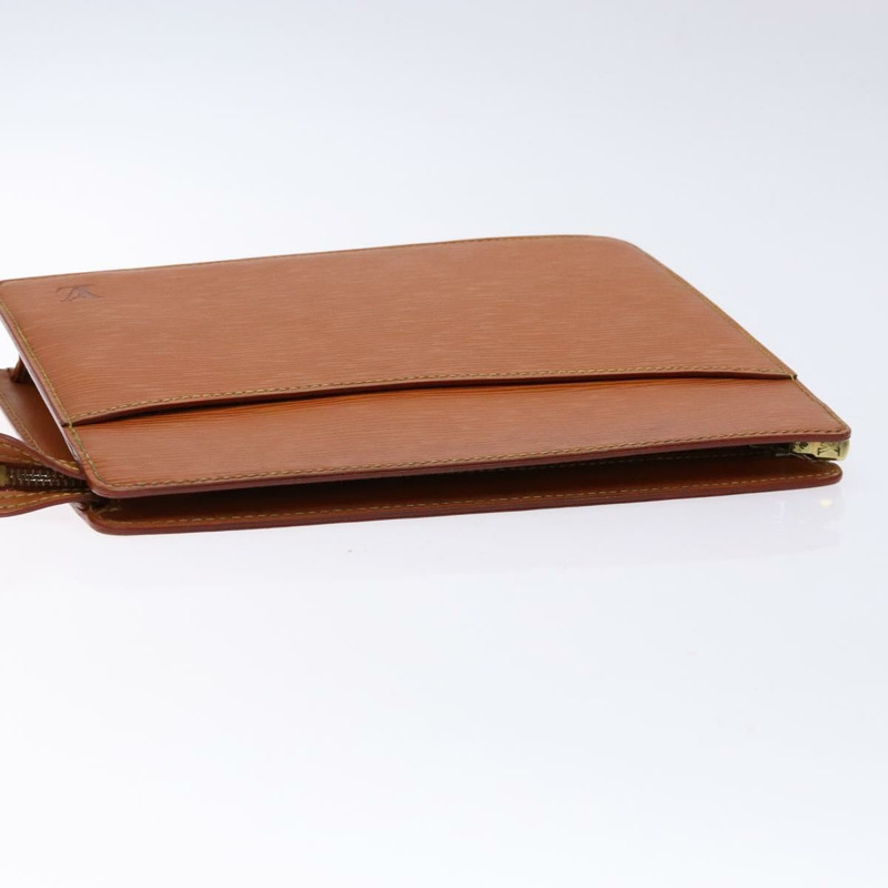 【日本直送】路易威登 Epi Pochette Homme 包棕色 Zipangu 金色 M52528 LV 授權 138621-4