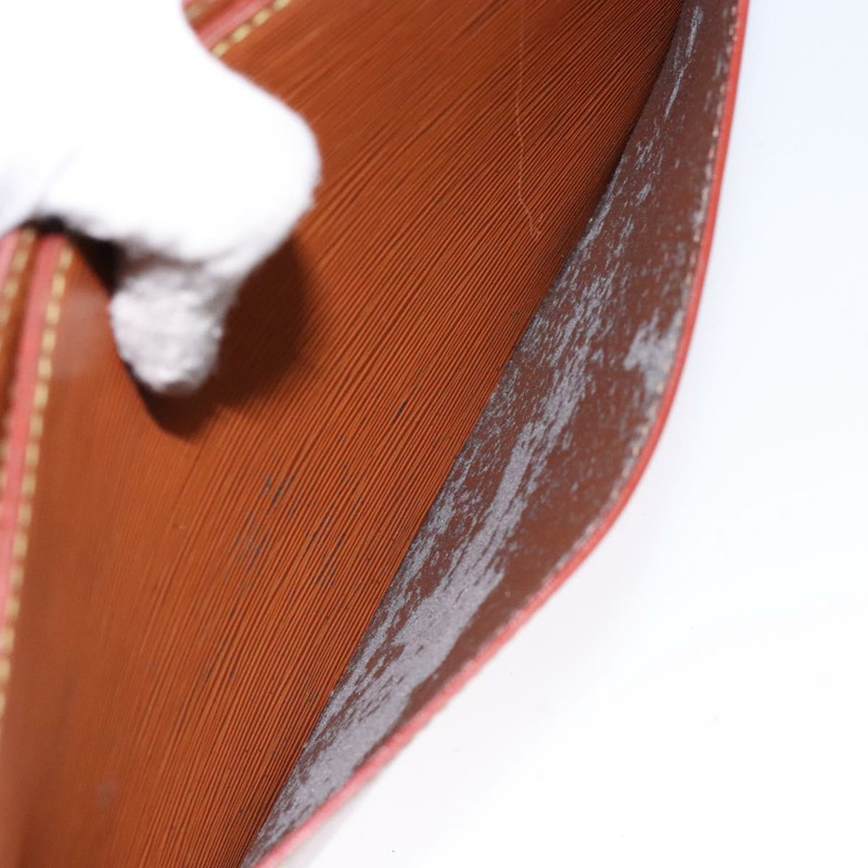 【日本直送】路易威登 Epi Pochette Homme 包棕色 Zipangu 金色 M52528 LV 授權 138621-10