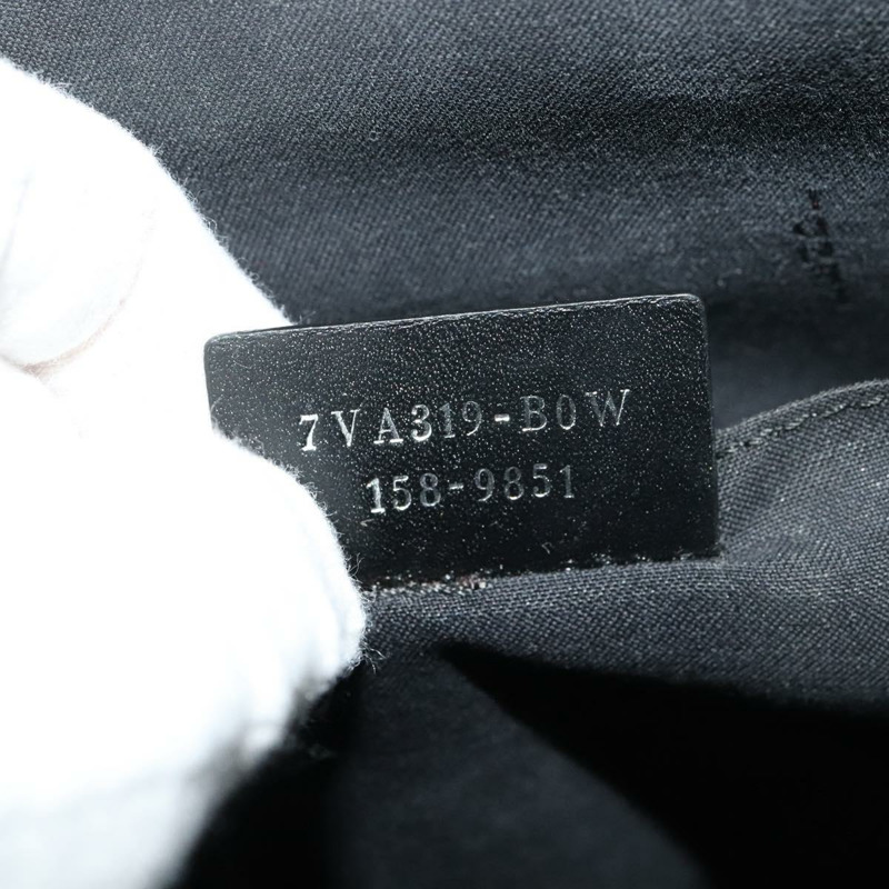 【日本直送】FENDI Zucca 帆布單肩包 PVC 藍色銀色 正品 bs28711-11