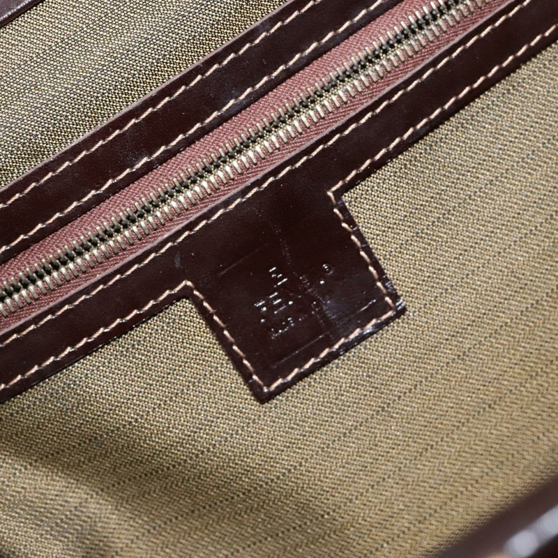 【日本直送】FENDI Zucca 帆布手提包 黑棕色 正品 138624-18