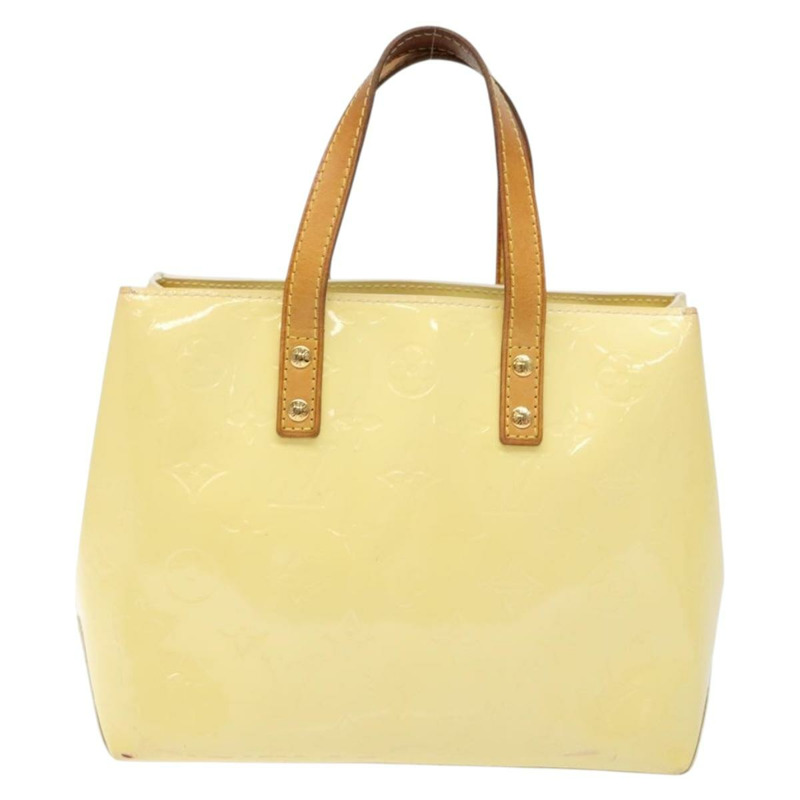 【日本直送】路易威登 Monogram Vernis Reade PM 手提包 Perle M91336 LV 授權 138765-12