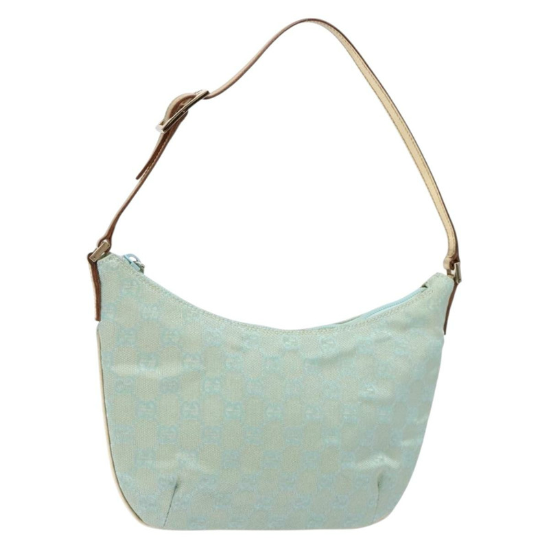 【日本直送】GUCCI GG 帆布配件袋淺藍金色 005 0813 正品 ki5876-0