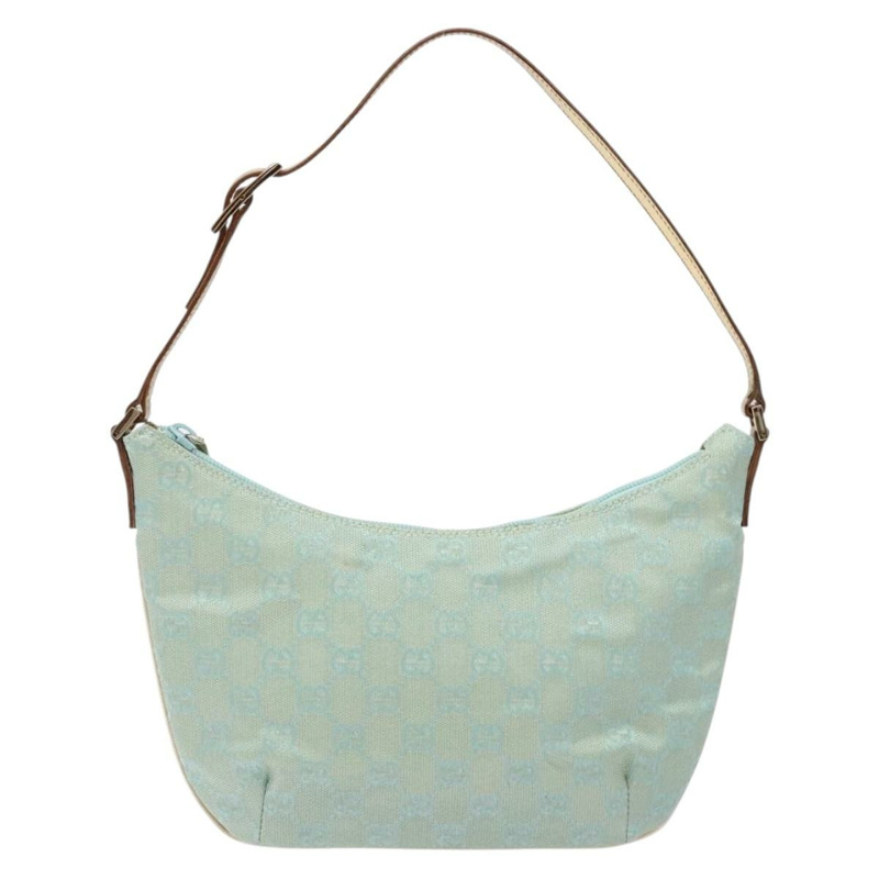 【日本直送】GUCCI GG 帆布配件袋淺藍金色 005 0813 正品 ki5876-12