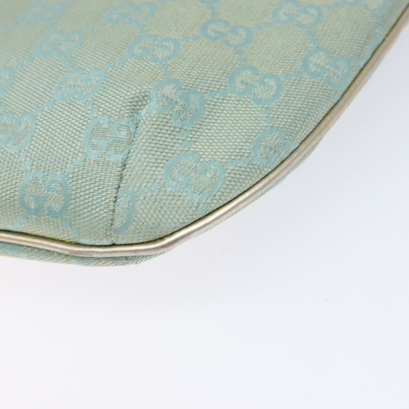 【日本直送】GUCCI GG 帆布配件袋淺藍金色 005 0813 正品 ki5876-14