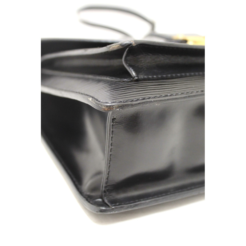 Louis Vuitton Black Epi Leather Monceau Bag-5