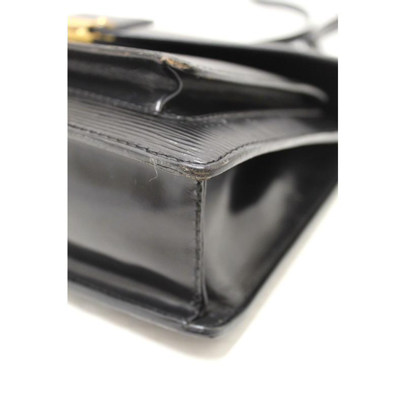 Louis Vuitton Black Epi Leather Monceau Bag-7