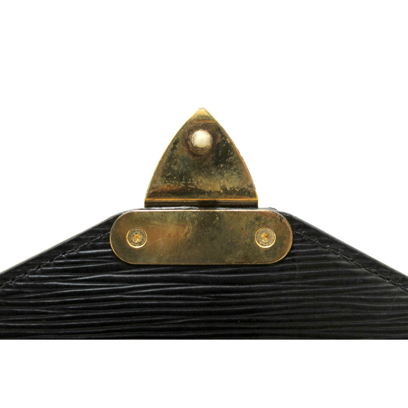 Louis Vuitton Black Epi Leather Monceau Bag-14