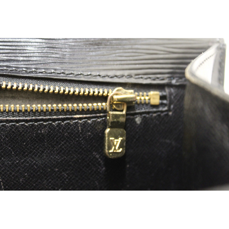Louis Vuitton Black Epi Leather Monceau Bag-20