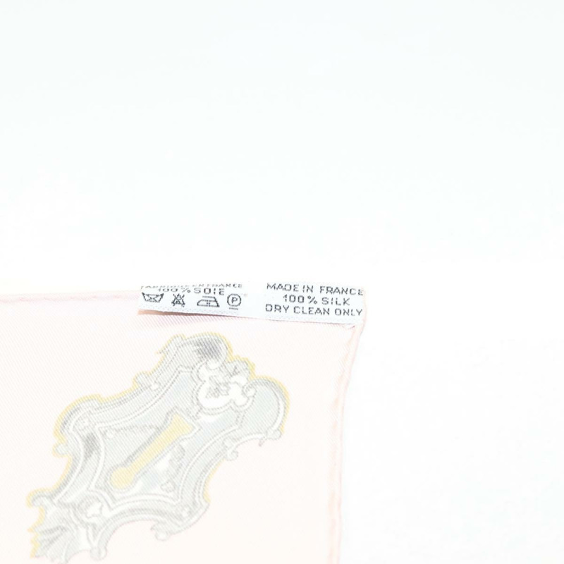 【日本直送】愛馬仕 Carre 90 圍巾 絲綢 粉紅色 正品 ki5966-13