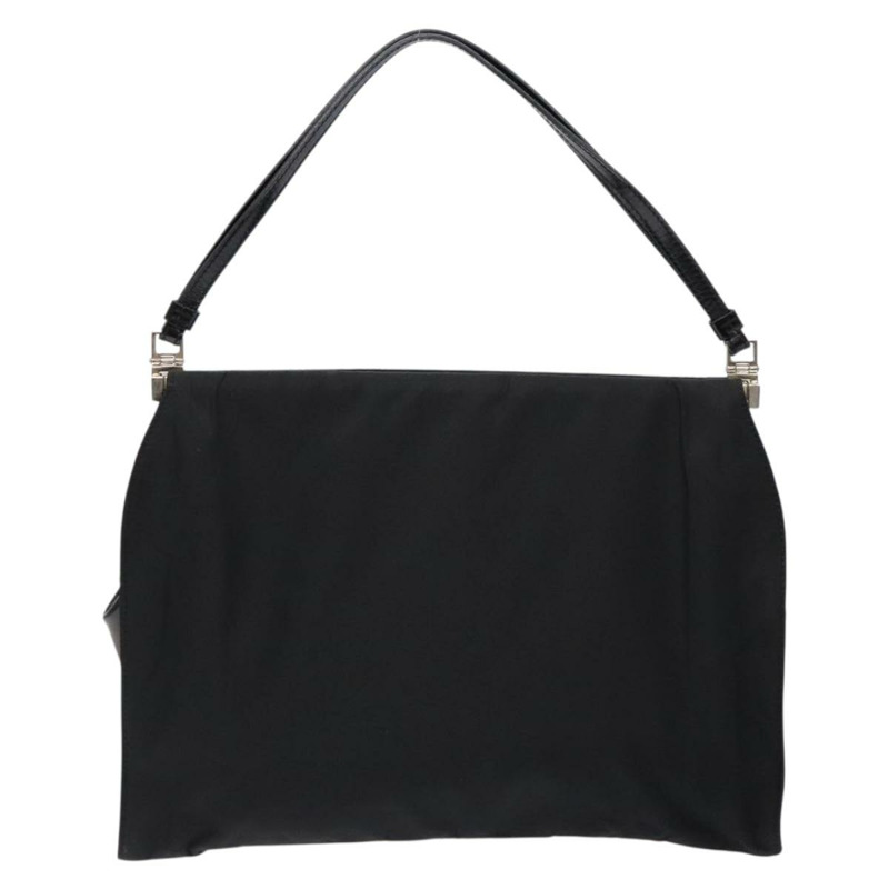 【日本直送】PRADA 單肩包 尼龍琺瑯 黑銀 正品 bs28691-1