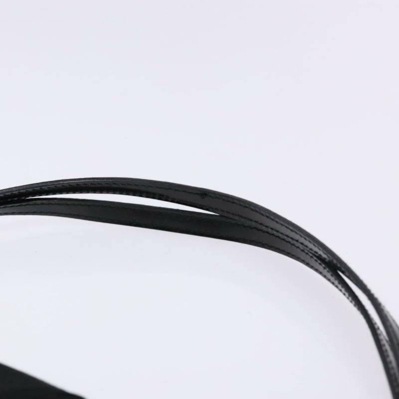 【日本直送】PRADA 單肩包 尼龍琺瑯 黑銀 正品 bs28691-7