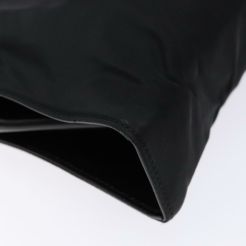 【日本直送】PRADA 單肩包 尼龍琺瑯 黑銀 正品 bs28691-15