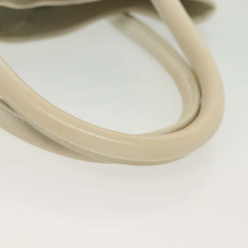 【日本直送】Salvatore Ferragamo Vala 手提包 皮革 白銀 正品 139276-6