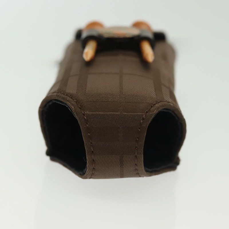 【日本直送】BURBERRY 高爾夫球盒 尼龍 棕色 銀色 正品 138917-4