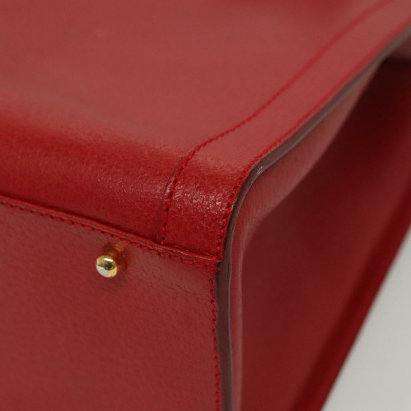 【日本直送】GUCCI 竹節手提包 皮革 紅金色 002 2865 0260 正品 ep10194-10