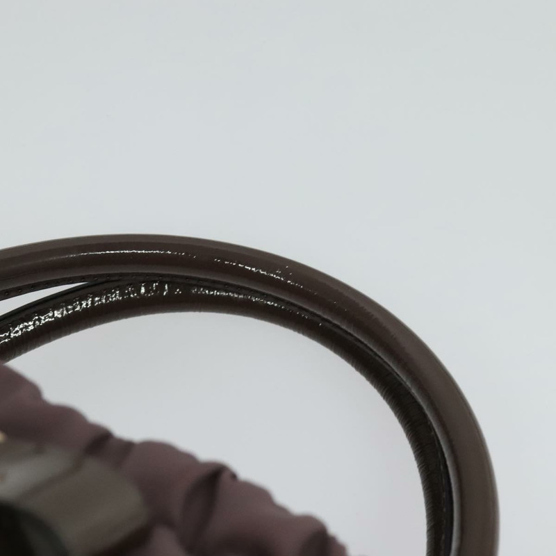 【日本直送】Salvatore Ferragamo Vala 手提包 尼龍琺瑯 2 款 紫色 銀色 正品 138874-7