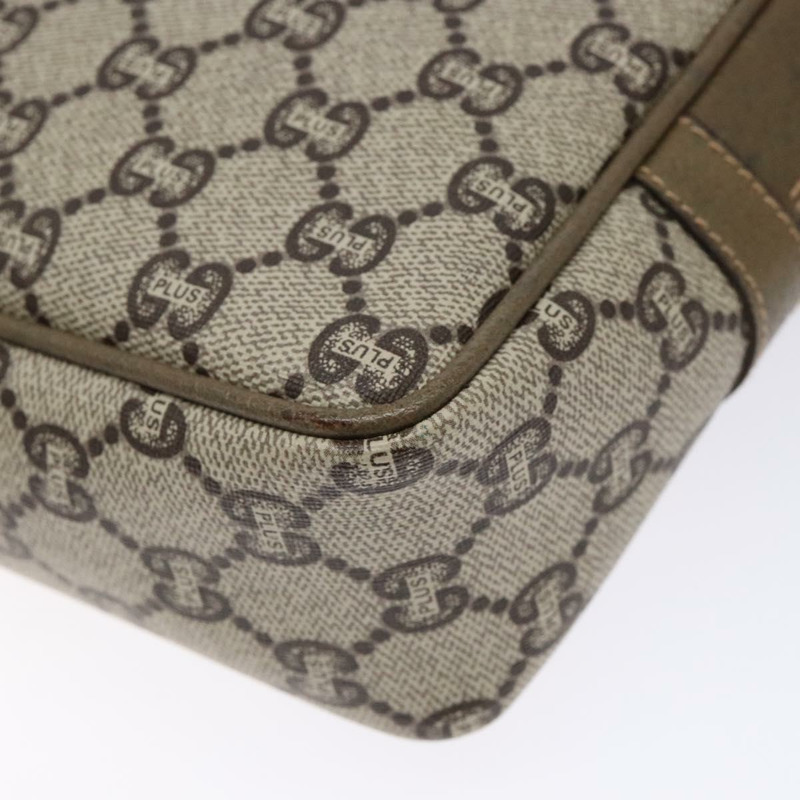 【日本直送】GUCCI GG Plus Supreme 手拿包 PVC 米色 正品 ep10321-7