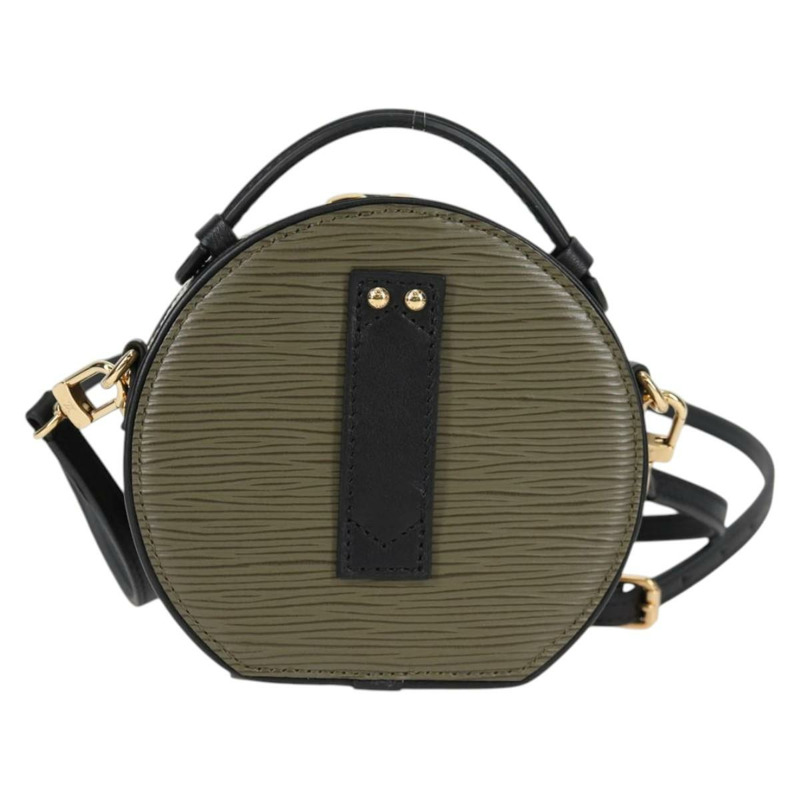 【日本直送】路易威登 Epi 迷你 Boite Chapeau 單肩包 卡其色 R96001 LV 正品 138954A-1