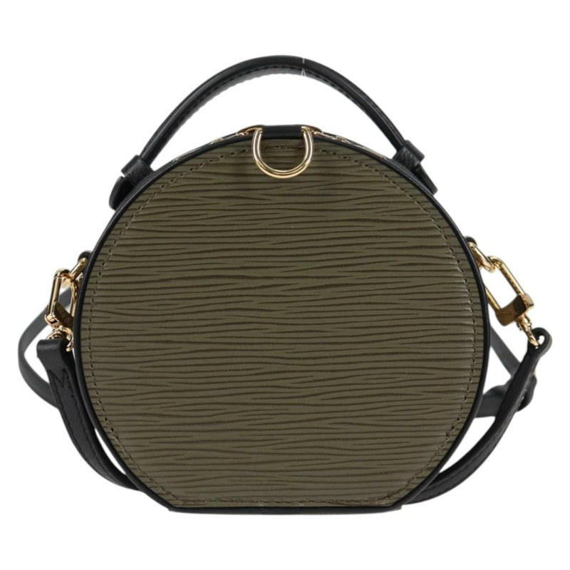 【日本直送】路易威登 Epi 迷你 Boite Chapeau 單肩包 卡其色 R96001 LV 正品 138954A-12