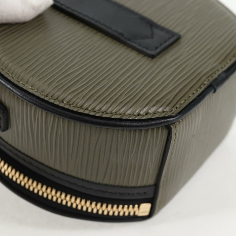 【日本直送】路易威登 Epi 迷你 Boite Chapeau 單肩包 卡其色 R96001 LV 正品 138954A-15