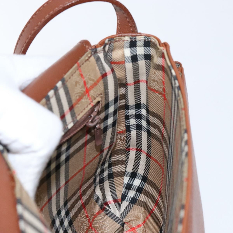 【日本直送】Burberry 棕色金色皮革肩背包 正品 ep10157-17